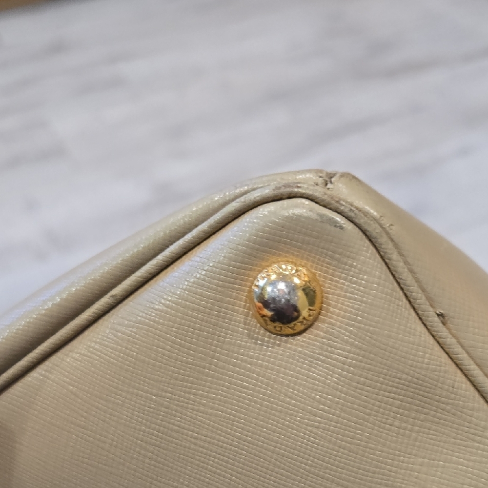 Prada Tan Leather Satchel - Picture 15 of 15